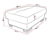 Upholstered bench Comfivo 238