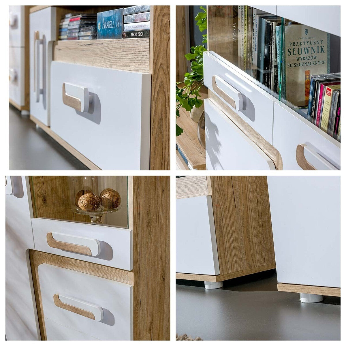 Hjørneklædeskab Akron B103