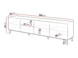 TV stand Charlotte 145