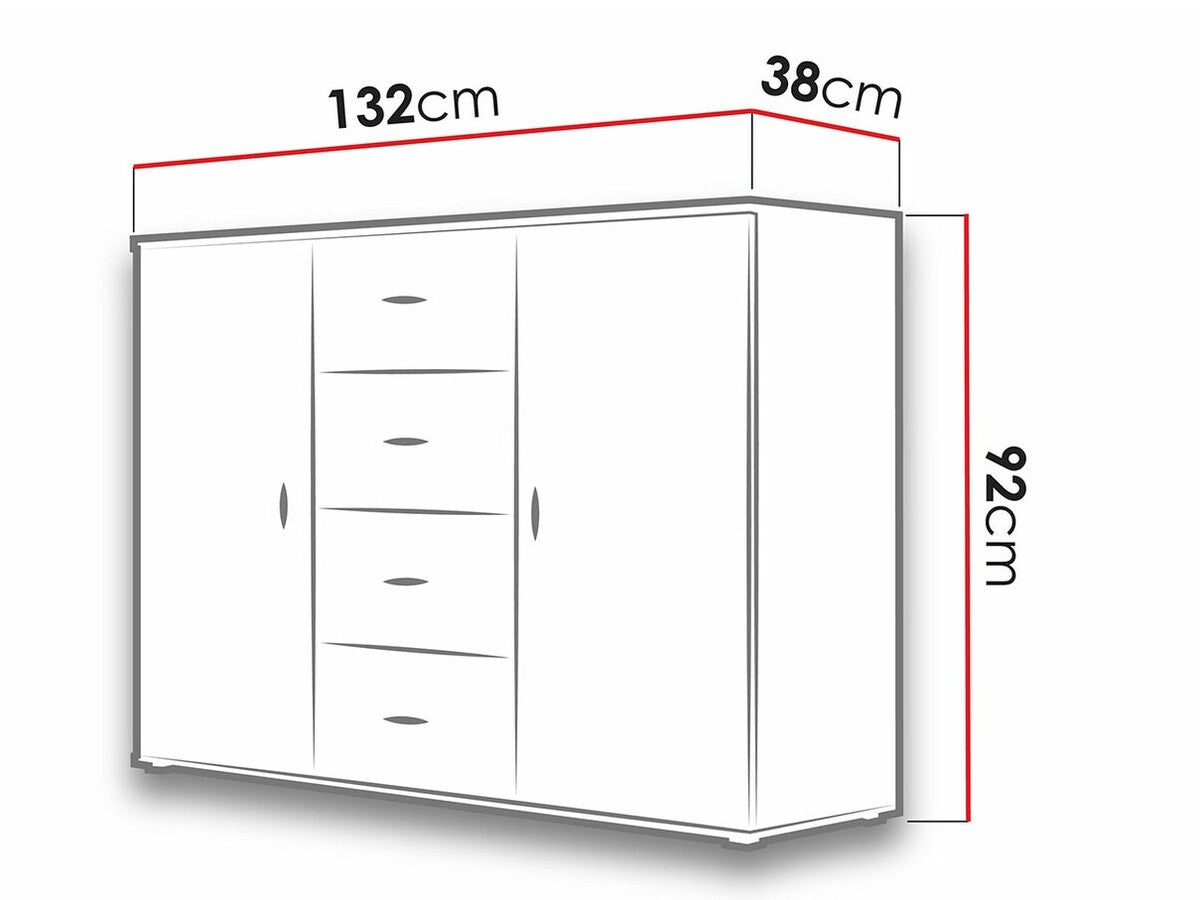 Chest of drawers Charlotte 118