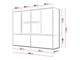 Cabinets set Charlotte C124