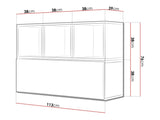 Cabinets set Charlotte C117