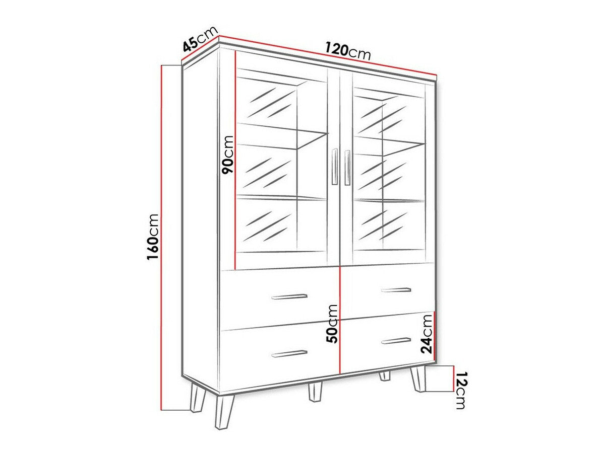 Display cabinet Charlotte G110