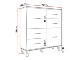 Chest of drawers Charlotte G104