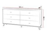 Chest of drawers Toledo F104