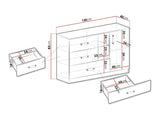 Chest of drawers Akron K108