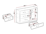 Chest of drawers Akron K108