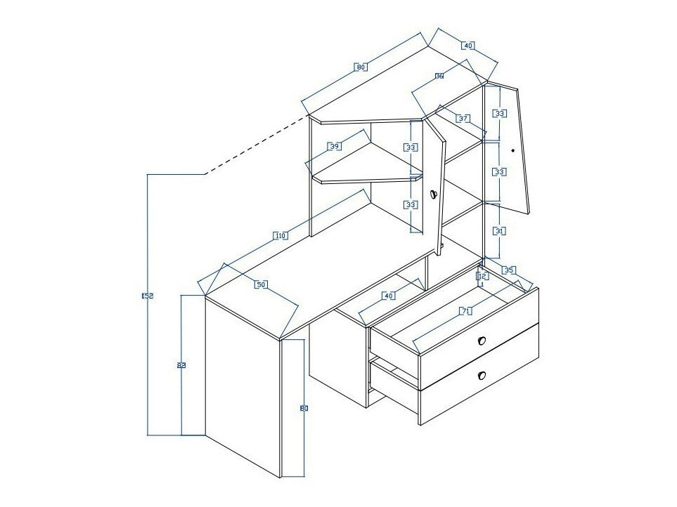 Møbelsæt Akron L122