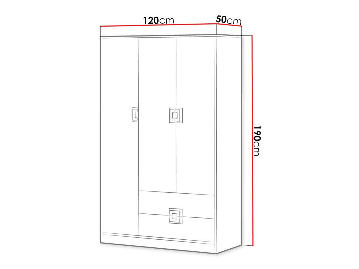 Garderobe Akron D104