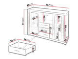 Display cabinet Stanton D106