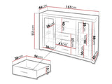 Display cabinet Stanton D106
