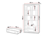 Display cabinet Stanton D116