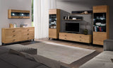 Wall mounted display cabinet Toledo F108