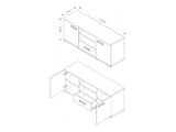 TV-bord Murrieta B102