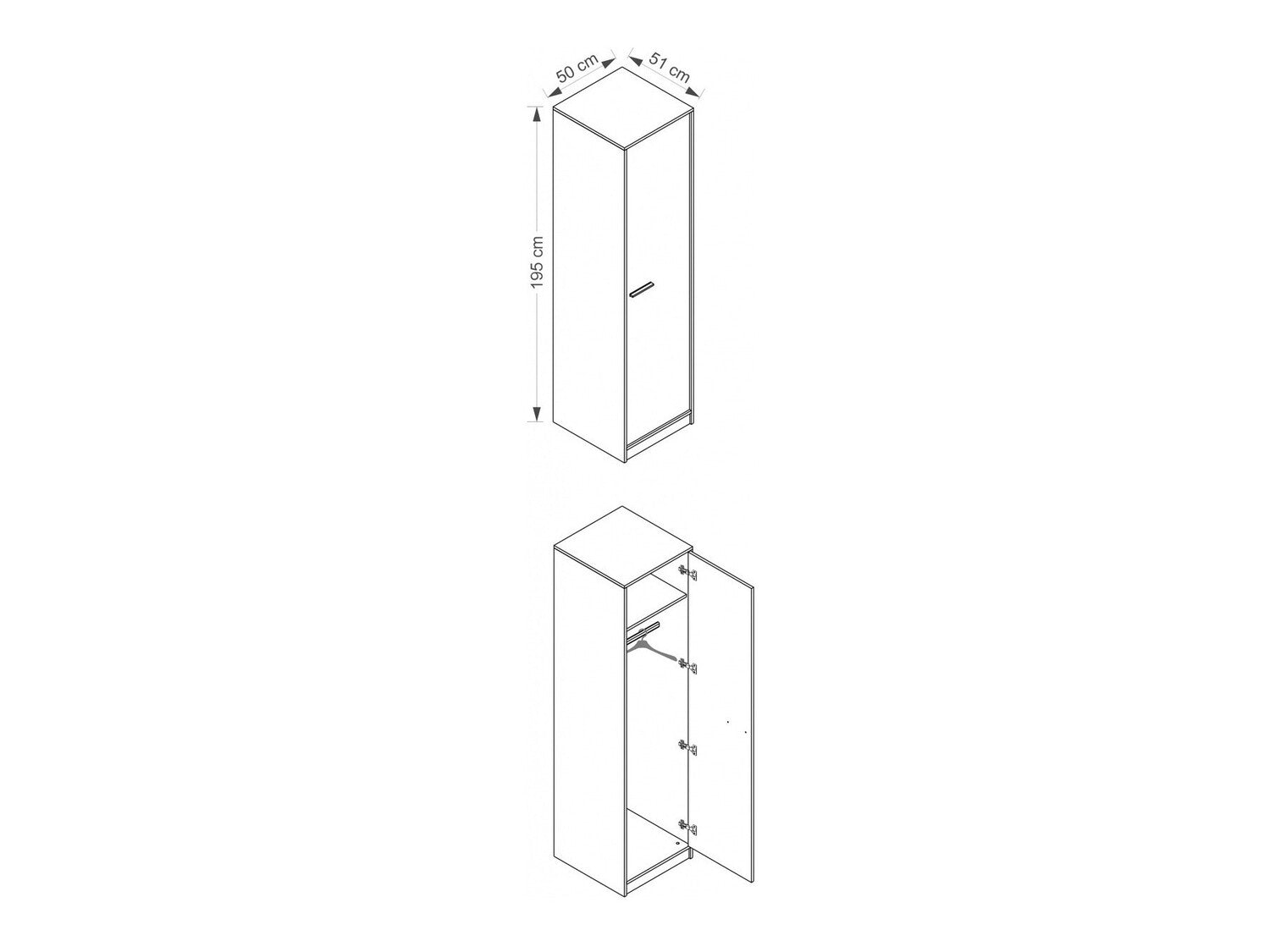 Garderobe Murrieta 125