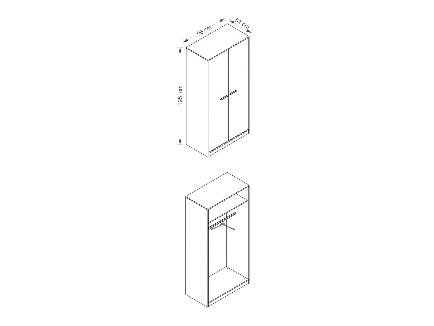 Garderobe Murrieta 126
