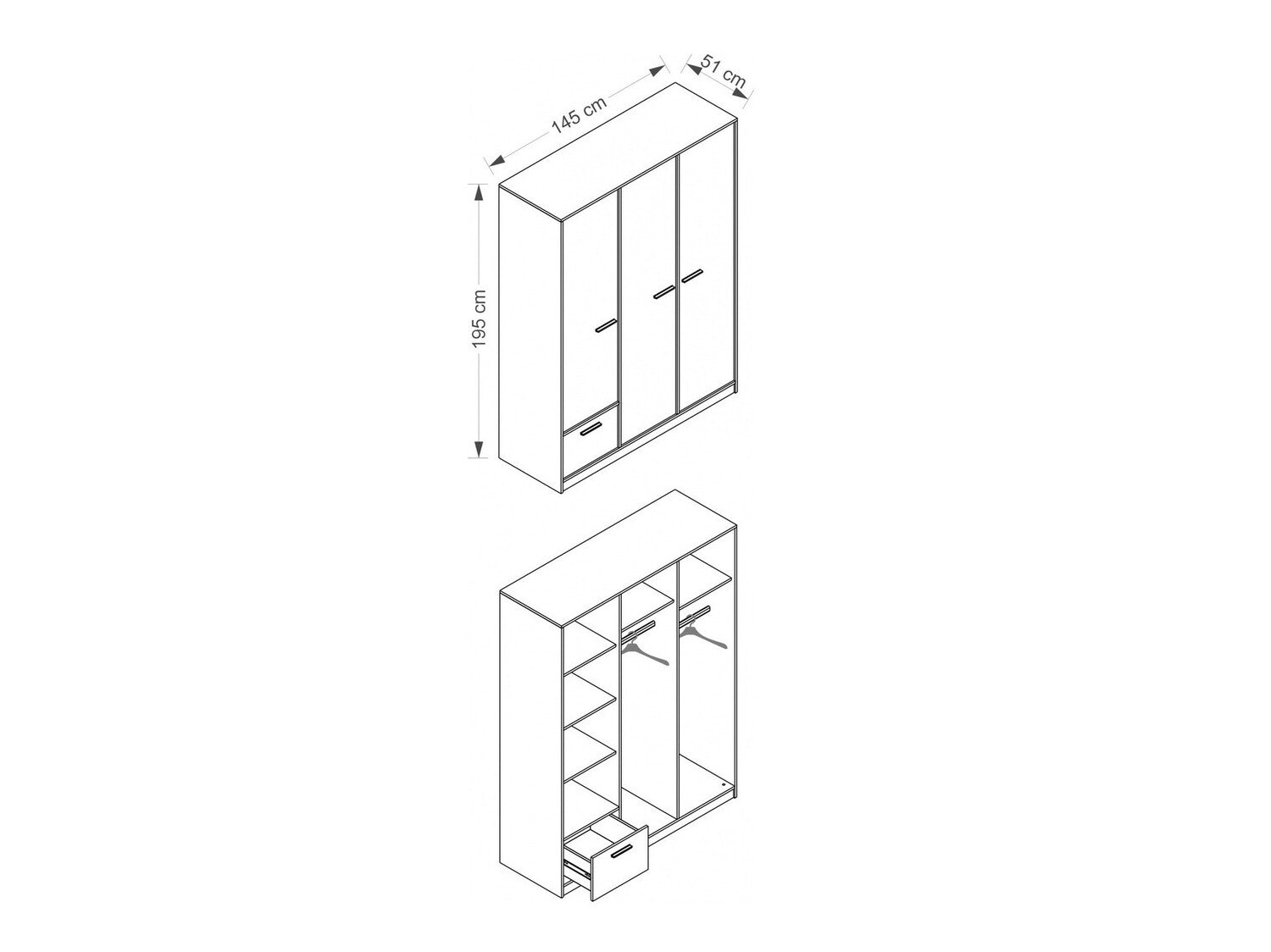 Garderobe Murrieta 127
