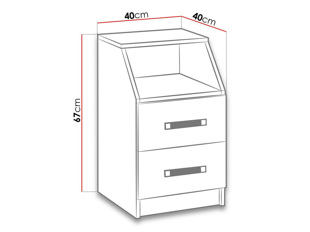 Skuffe Akron A116