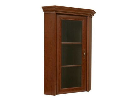 Vægmonteret hjørnevitrine Vendore 111