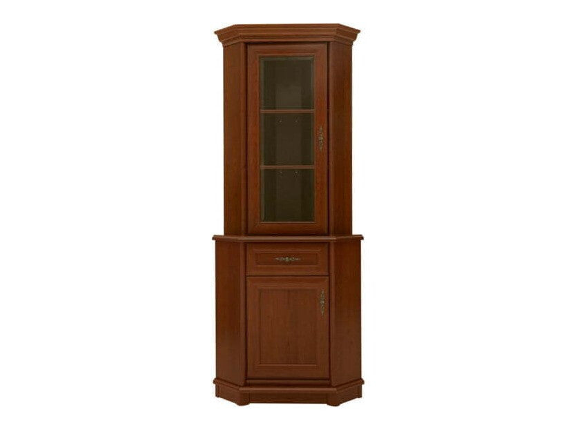 Vægmonteret hjørnevitrine Vendore 111