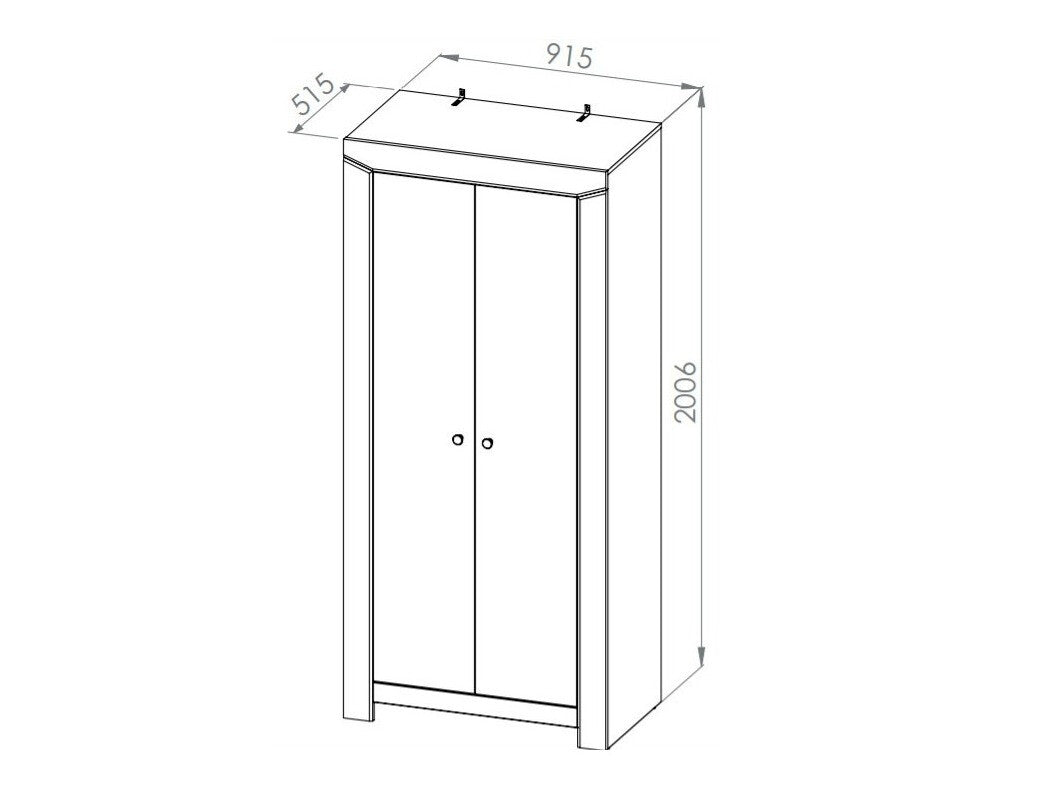 Garderobeskab Mavevare 101