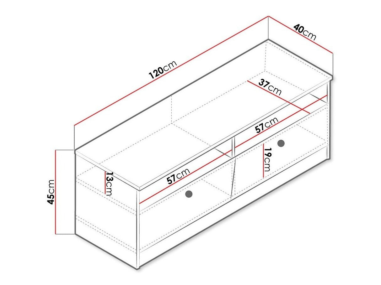 TV stand Akron M107