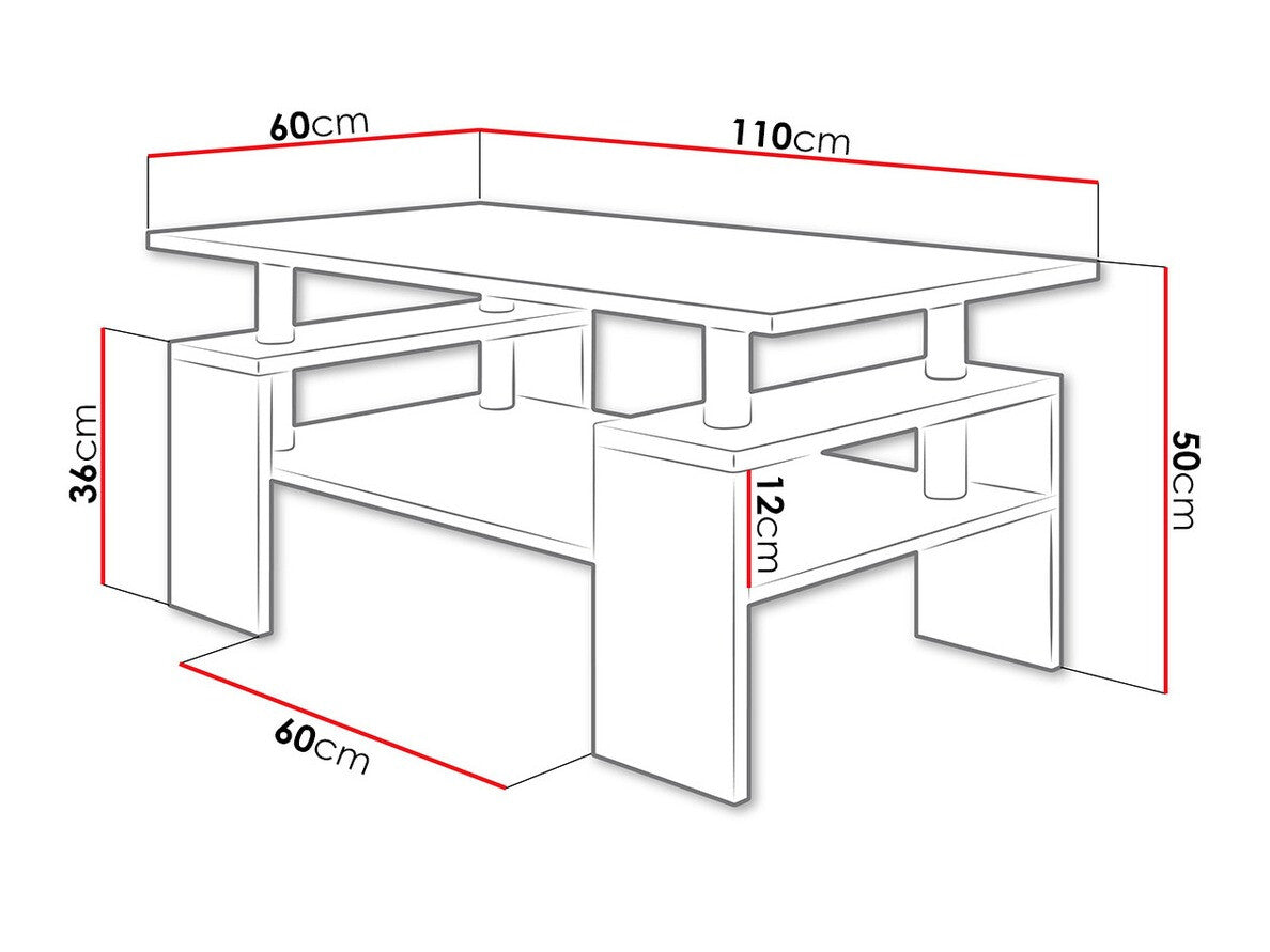 Sofabord Providence 124