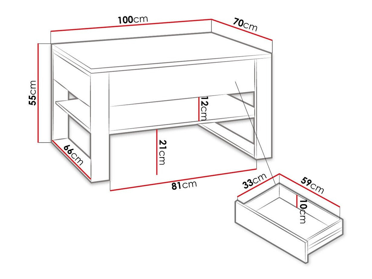 Sofabord Fresno G108