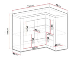 Corner cabinet Stanton C112