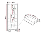 Bookcase Providence J105