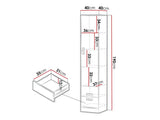 Bookcase Akron F104