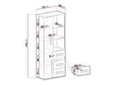 Bookcase Akron G105