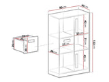 Bookcase Akron J101