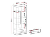 Bookcase Akron J104