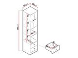 Bookcase Akron M104