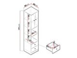Bookcase Akron M104