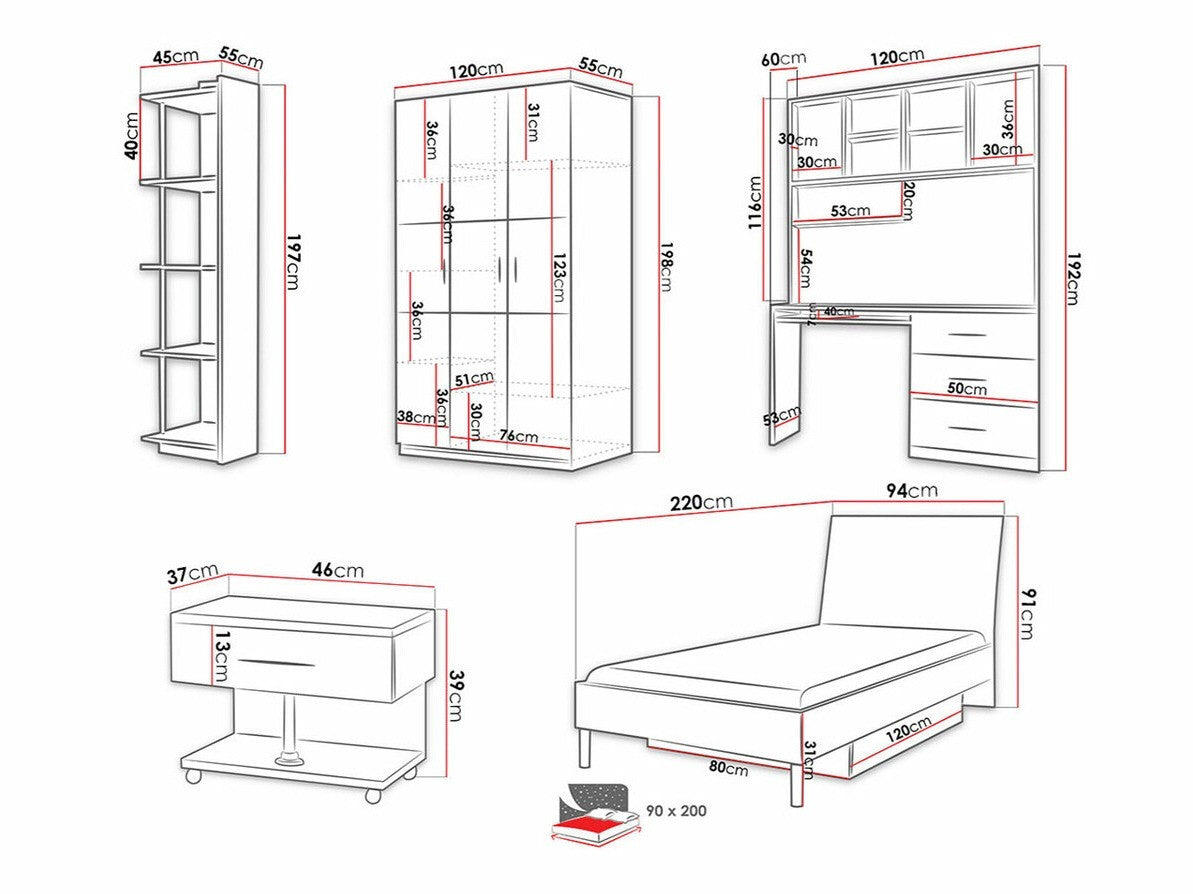 Furniture set Nashville A111