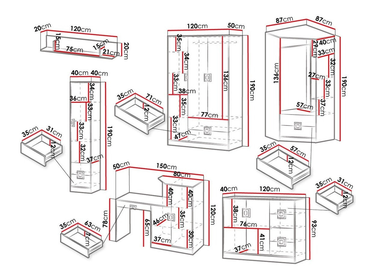 Furniture set Akron F106