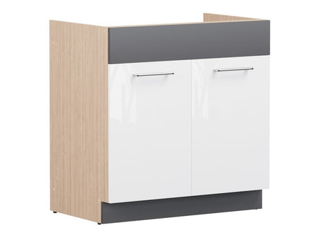 Modulopbygget vaskeskab med låger Mode White 116