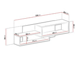 Wall shelf Akron K105