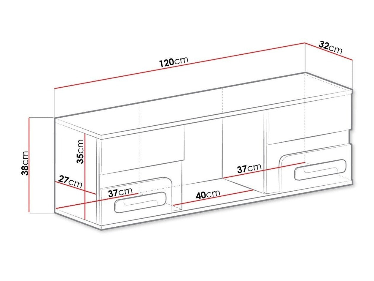 Wall shelf Akron G104
