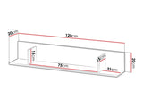 Wall shelf Akron F101