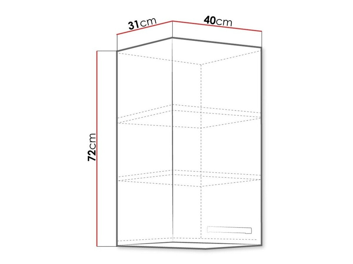 Modulært vægskab Multi Cream 119