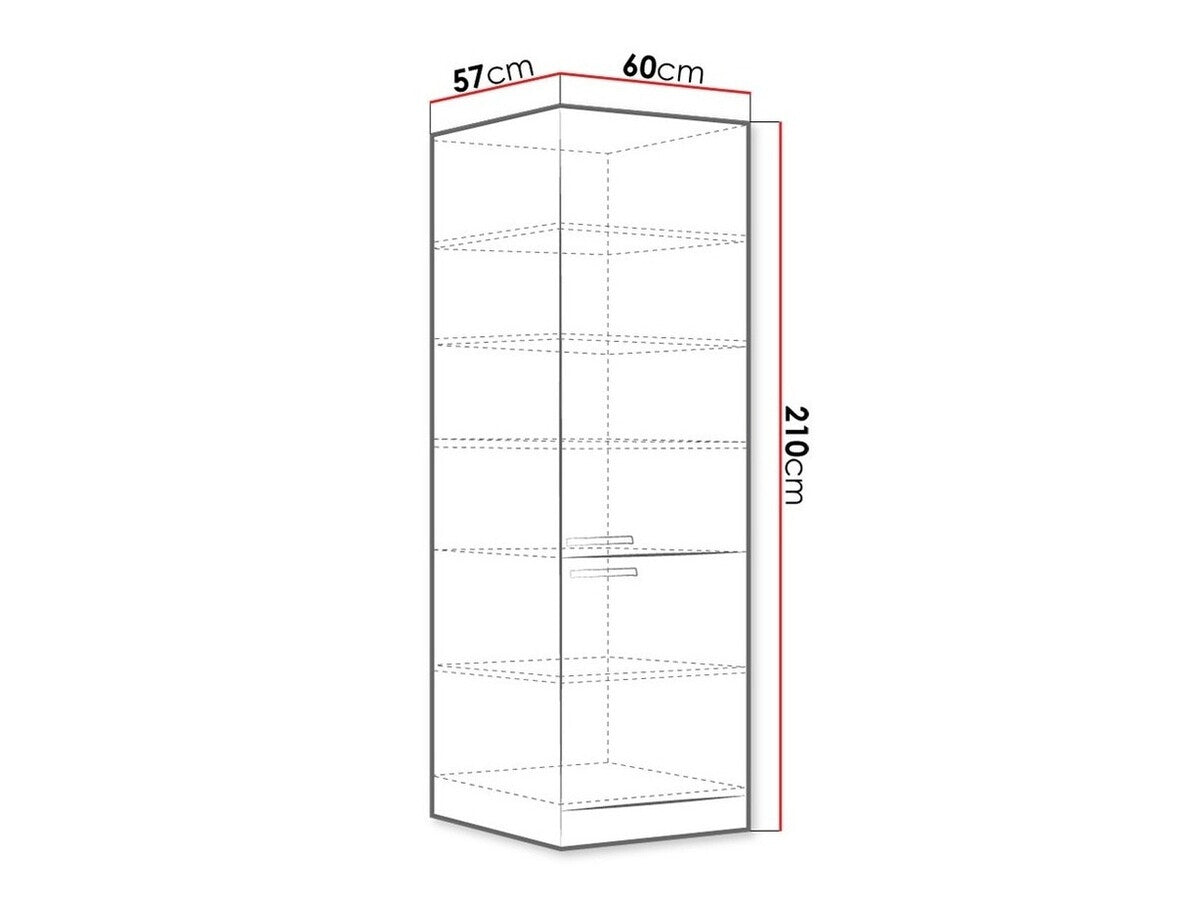 Modulskab med låger Multi Cream 114