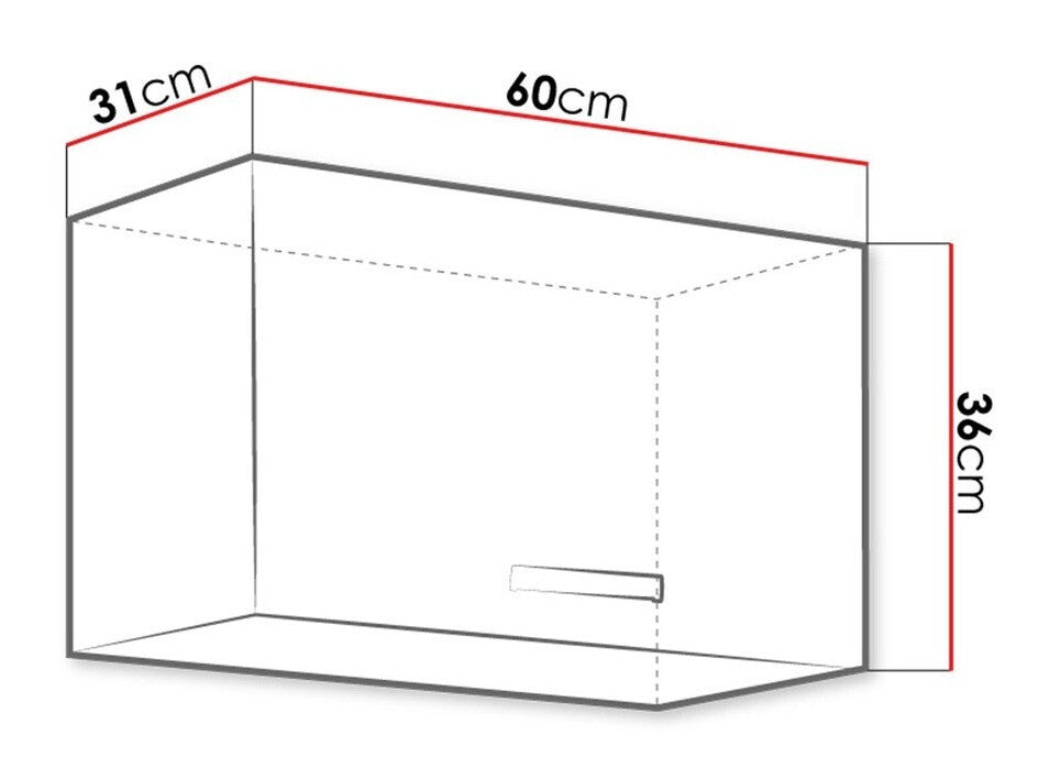 Modulært vægskab Multi Cream 113