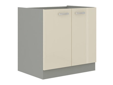 Modulopbygget vaskeskab med låger Multi Cream 110