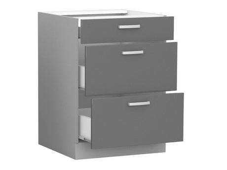 Modulskab med skuffer Multi Grey 105