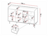 Chest of drawers Providence 156