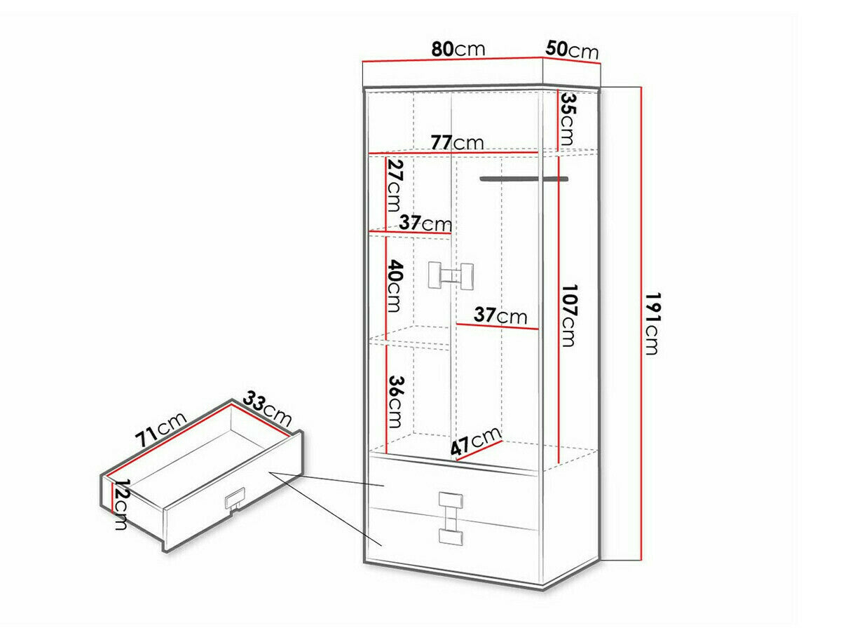 Wardrobe Akron N113