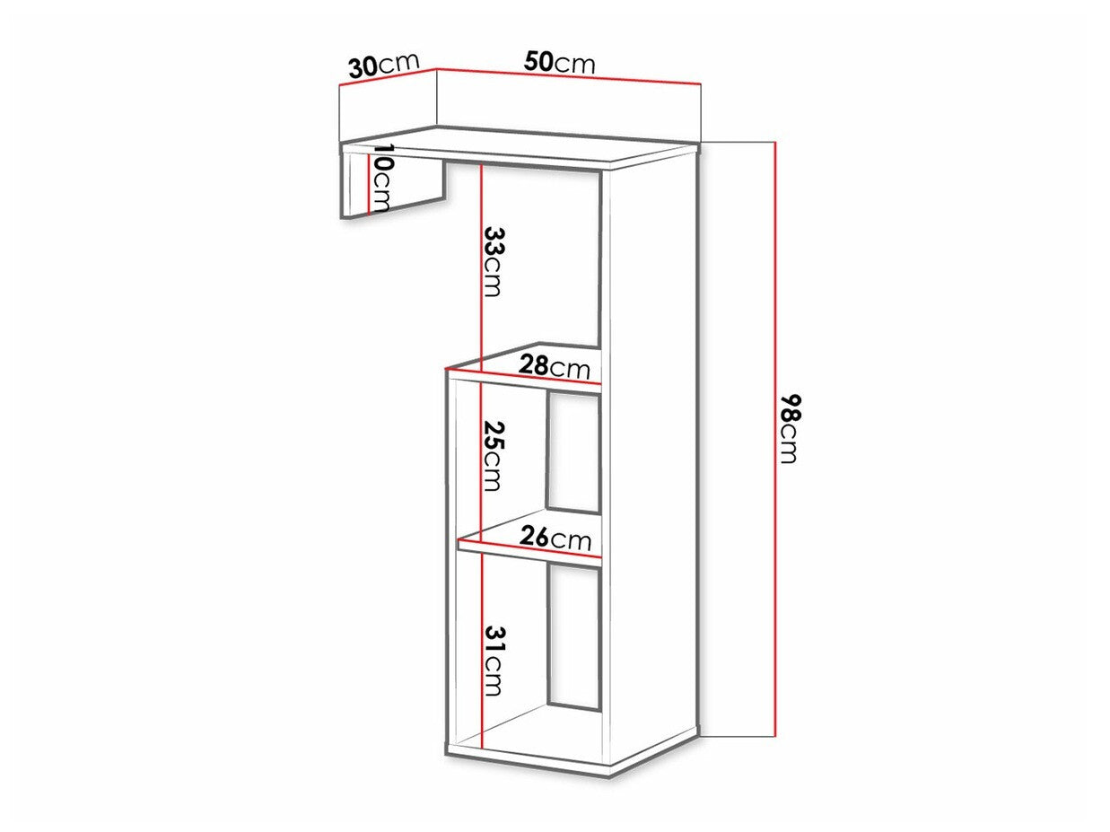 Bookcase Akron N115